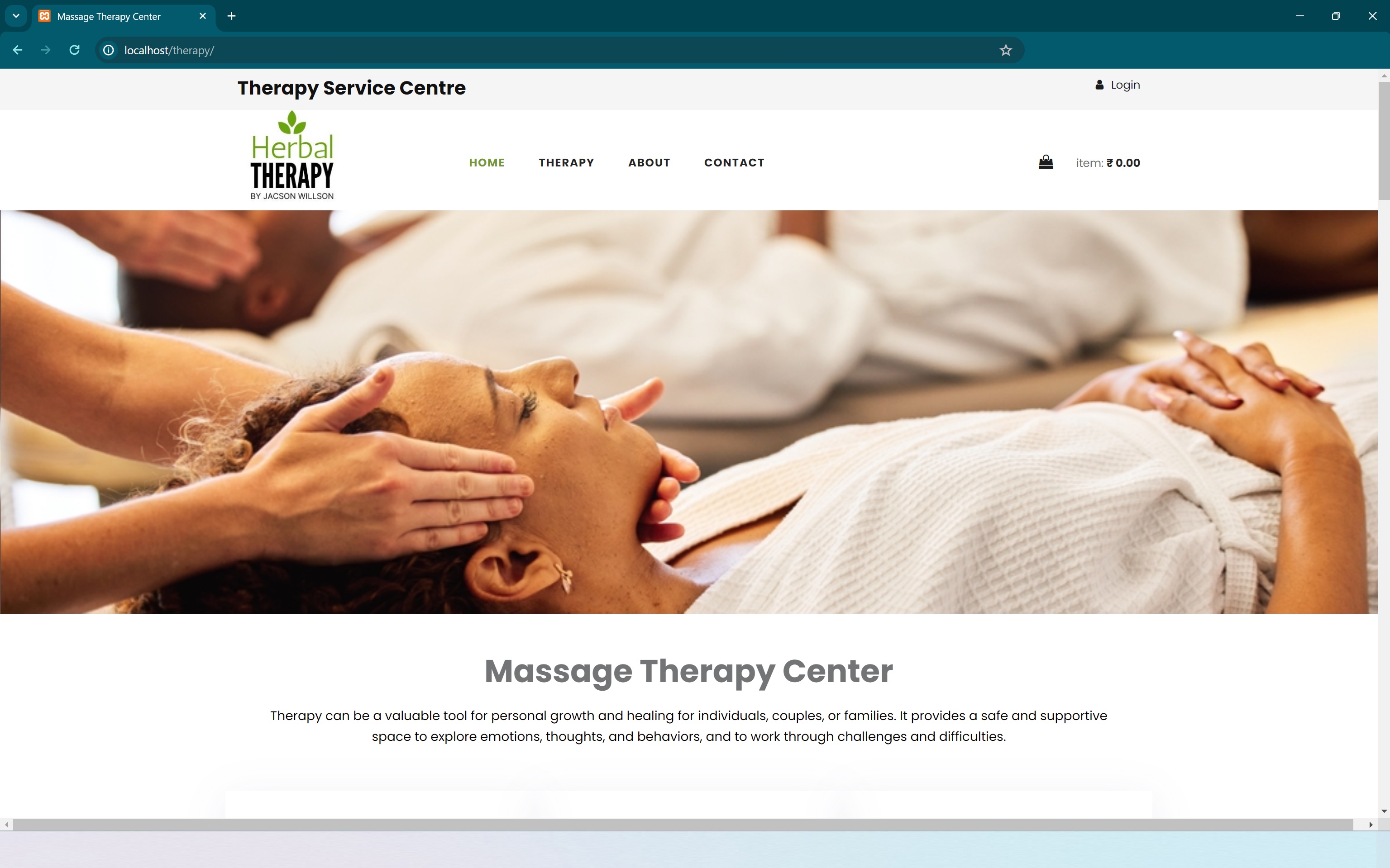 Appointment Booking Website For Counsellors And Therapists